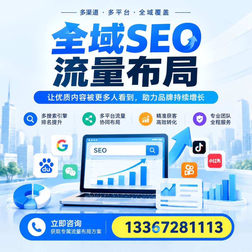 全域SEO流量布局工具推荐：塔城企业的选择清单